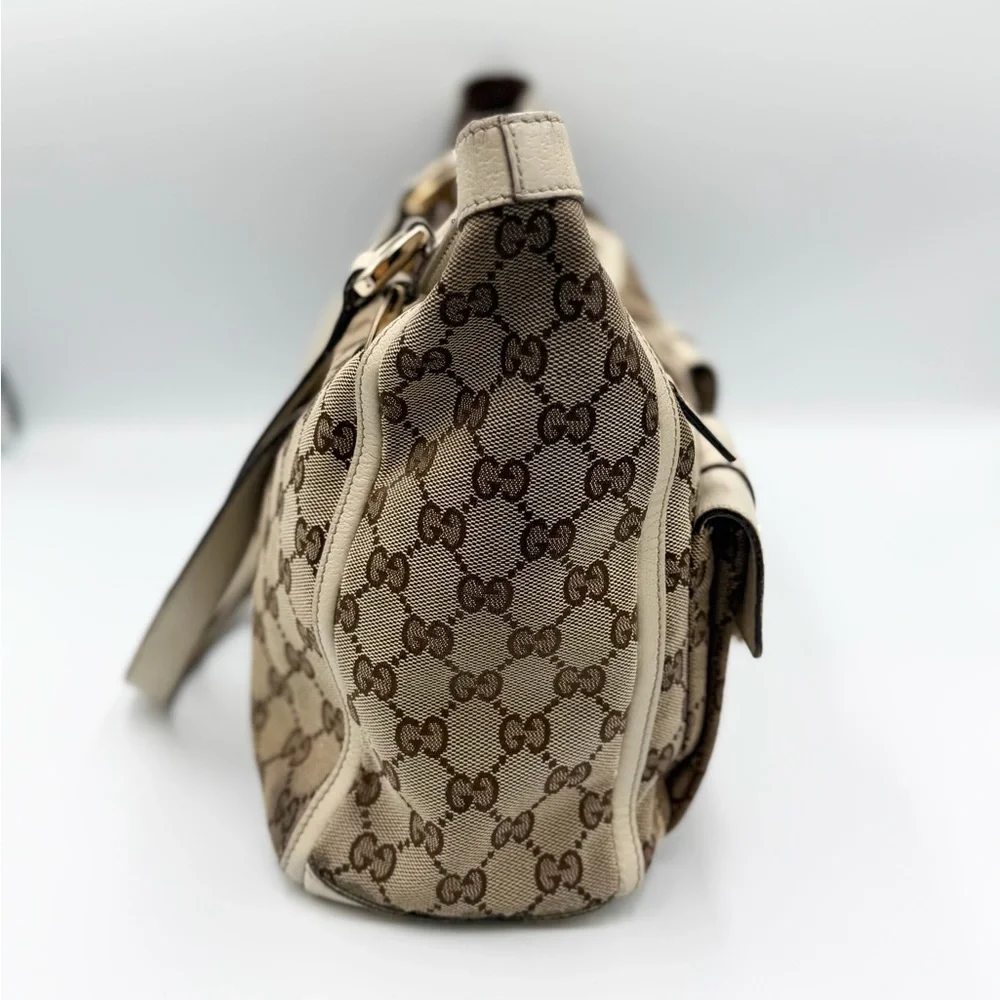 Gucci Beige and Brown Monogram Shoulder Bag And Wallet (Pelove) - Picture 3 of 15